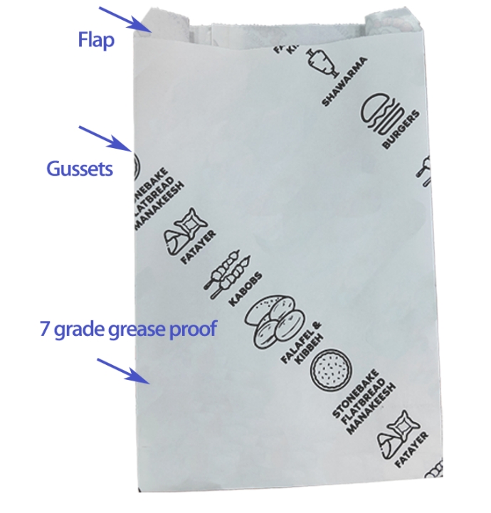 Grease proof paper bag manufacturer